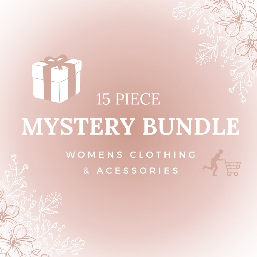Assorted Women's Clothing Mystery‎ Box Reseller Wholesale Lot Sizes Small - XXL
